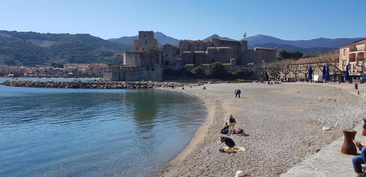 Studio Centre Plage parking gratuit Collioure Esterno foto