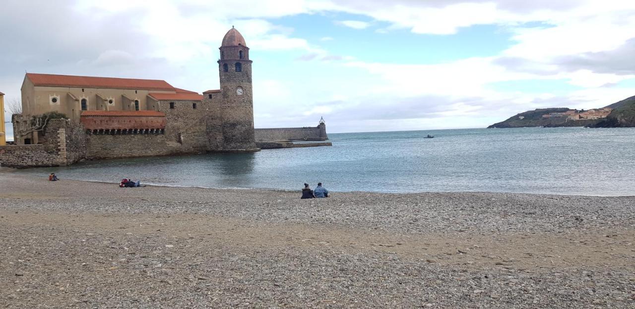 Studio Centre Plage parking gratuit Collioure Esterno foto