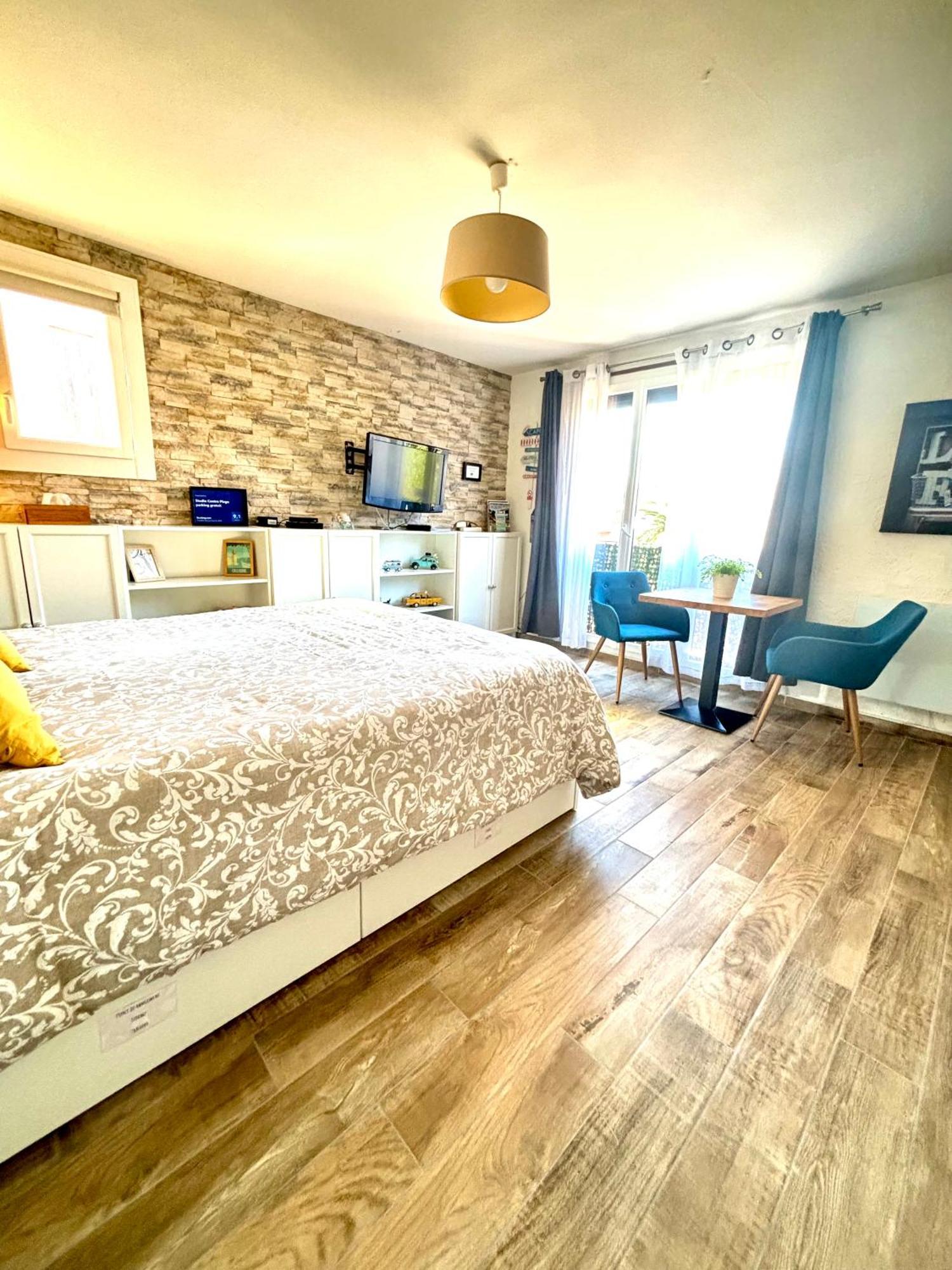 Studio Centre Plage parking gratuit Collioure Esterno foto
