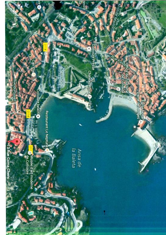 Studio Centre Plage parking gratuit Collioure Esterno foto